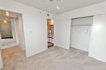 Bedroom at Valley Ridge Apartments in Lewisville TX